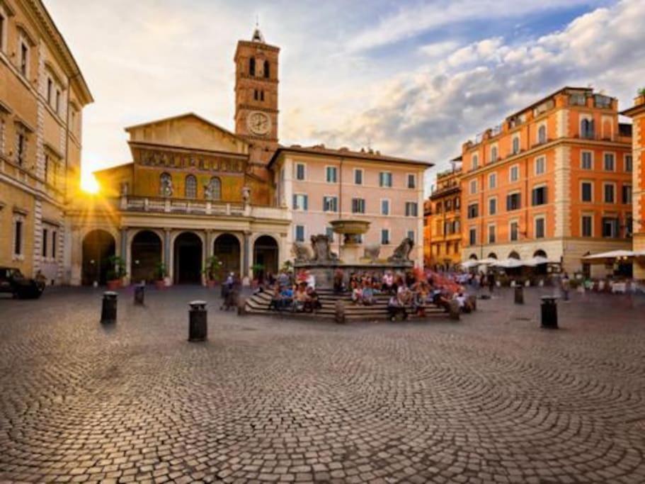 Trastevere Apartment House Holiday โรม ภายนอก รูปภาพ